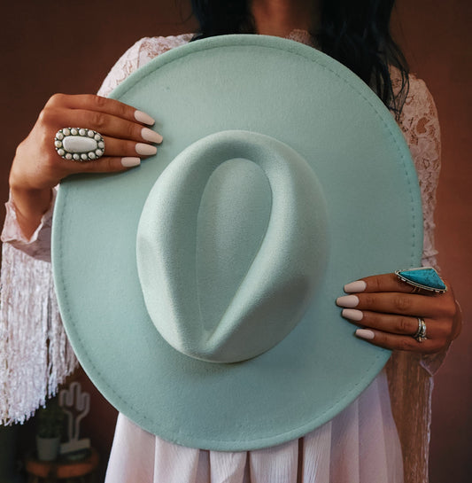 Teardrop Fedora Mint